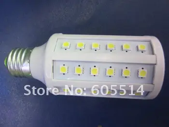 

[Seven Neon]Free shipping 220V 12W 60leds 5050 SMD LED Corn Bulb Light E27,E26,B22,E14 LED bulb