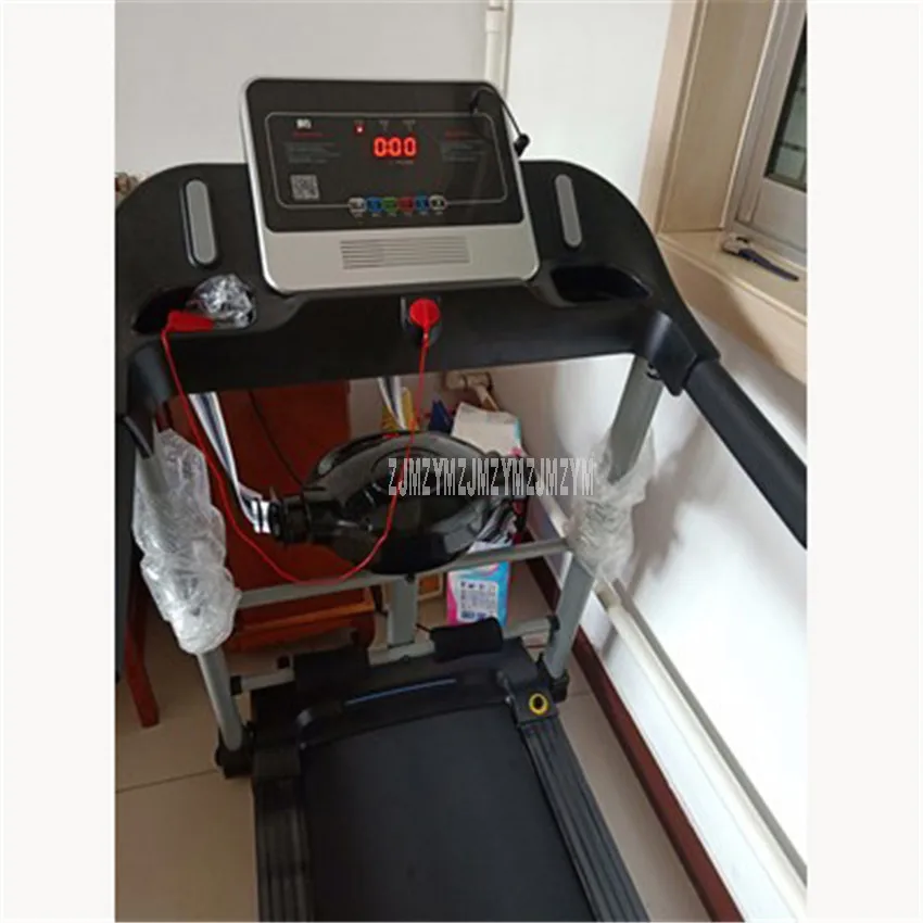  M7 10.1 inch Large Screen Household Electric Foldable Mini Treadmill With Belt Multifunctional Sit-