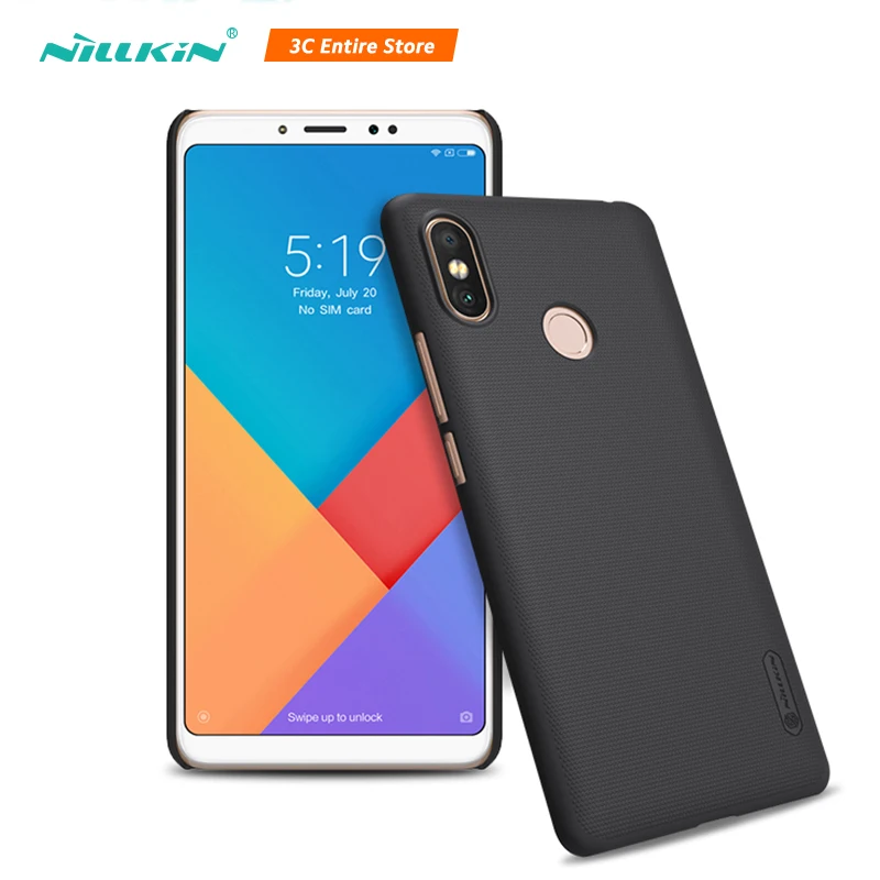 

For Mi Max 3 Case Cover 6.9 Inch Nillkin Frosted Pc Matte Hard Back Cover Gift Phone Holder For Xiaomi Mi Max 3 Case Max3