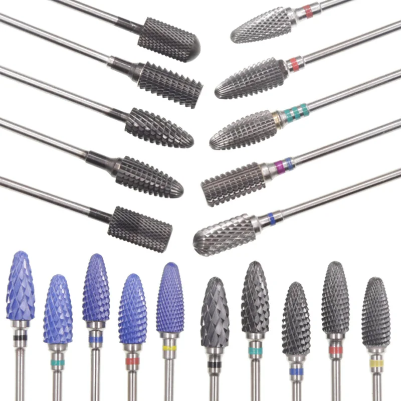 

Carbide Burr Nail Drill Bit Ceramic Milling Cutter for Manicure Electric Milling Cutter For Manicure Machine Cutter for Nail Art
