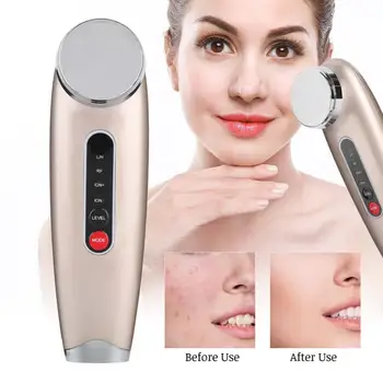 

Skin Care Machine Electric Negative Ion Face Machine Warm Compress Face Cleaning Massager Skin Tag Removal