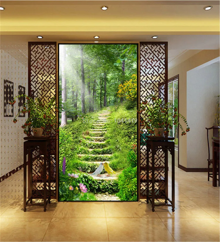 Paisagem Da Natureza Da Etapa Foto Mural