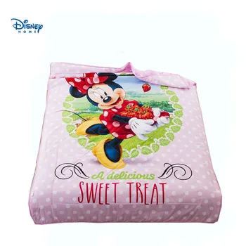 

sweet dot minnie mouse quilted bedspreads queen size twin bed cover cotton fabric disney beddings for baby girl summer quilt kid