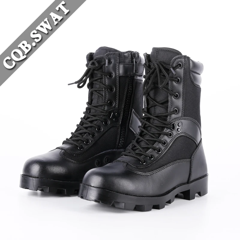 CQB. SWAT/Новинка года; мужские рабочие ботинки для активного отдыха; сезон весна; черные армейские дышащие тактические ботинки с острым носком