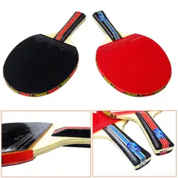Ракетка для настольного тенниса с длинной ручкой Shake-hand t Ping Pong Paddle + водостойкая сумка-мешок для внутреннего стола теннисные принадлежности
