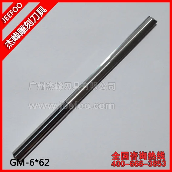 6*62mm Two Straight Flutes Cutters CNC Engraving Tools Router Bits for PVC Plywood MDF Foam | Инструменты
