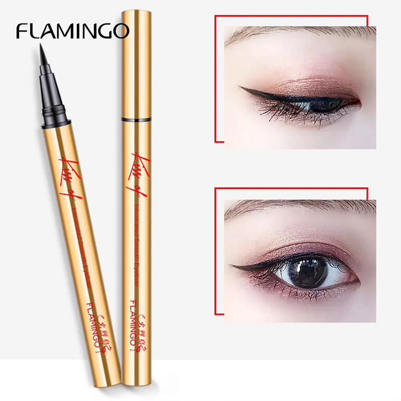 Flamingo Eyeliner Liquid Black Eyeliner 1ml Ultimate Long-lasting Waterproof Easy To Wear Professional Smudge-Proof Makeup12130 Flamingo Eyeliner Liquid Black Eyeliner 1ml Ultimate Long-lasting Waterproof Easy To Wear Professional Smudge-Proof Makeup12130