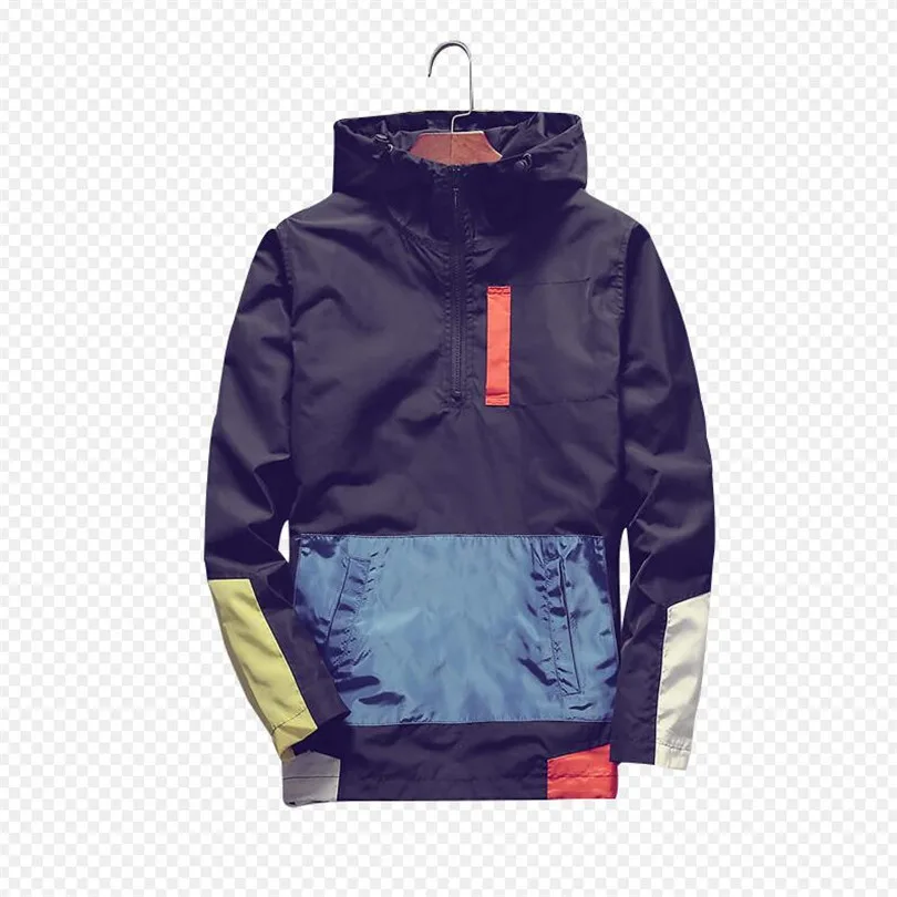 

New 2019 Men Outerwear Casual Brand Male Clothing Casual Men's Jackets Waterproof Spring Hooded Coats Plus Size M-5XL