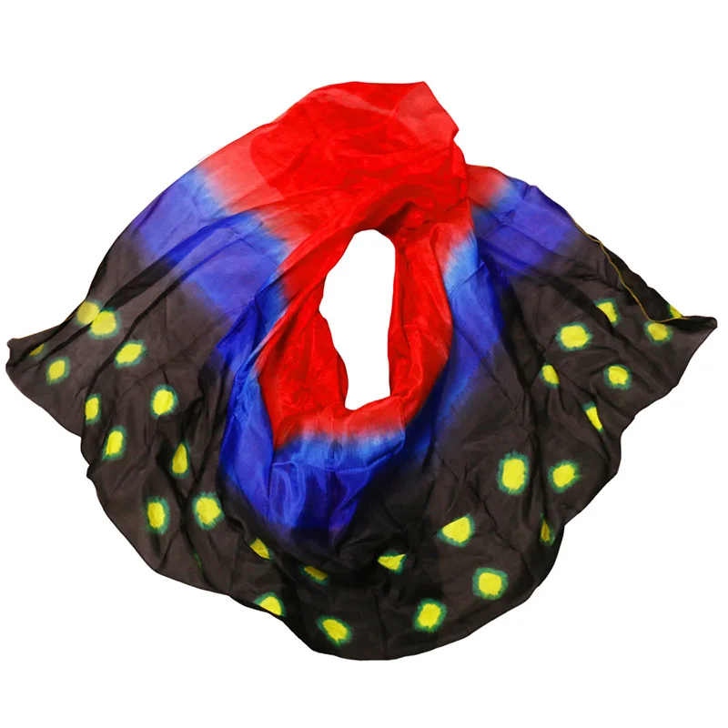 Шелковые Вуали для танца живота, шаль, шарф, чистый красный цвет, для занятий танцами живота, шелковые вуали для выступлений