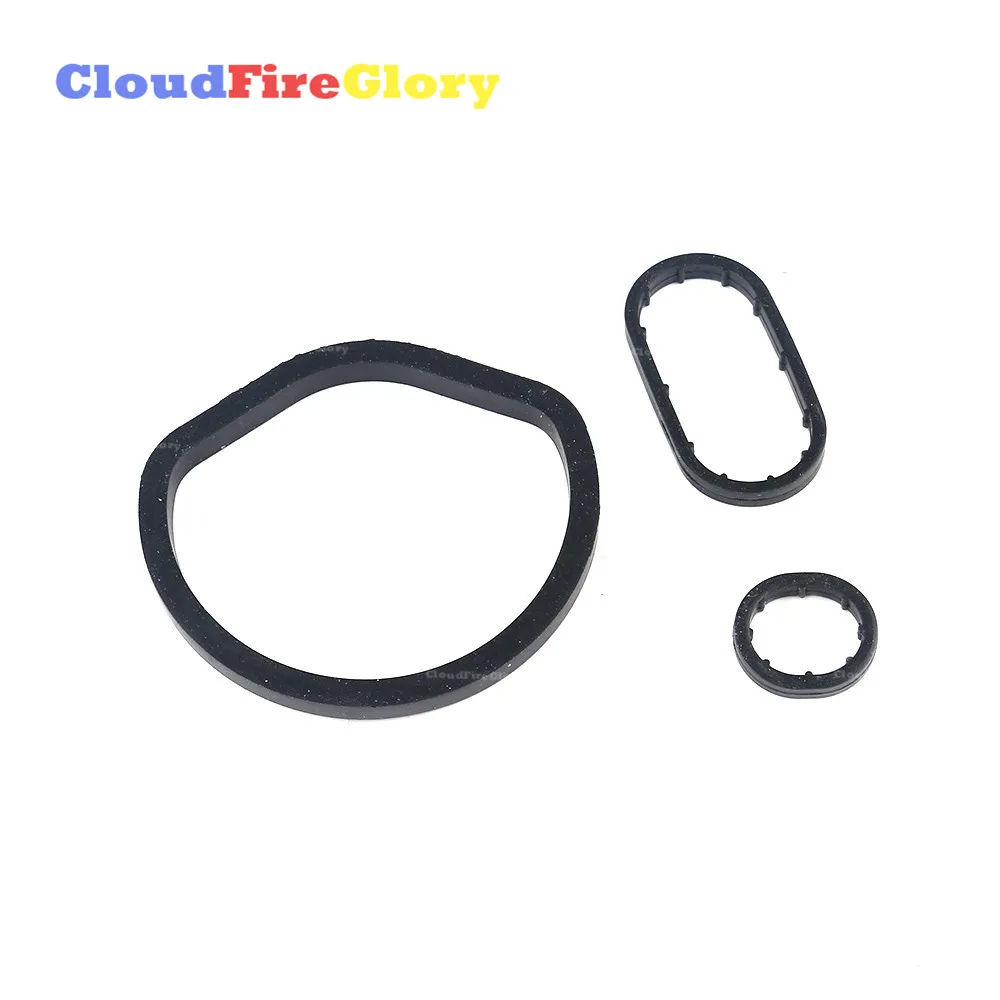 

For Mercedes-Benz W203 C230 1997-2004 C240 2001-2004 C280 W208 W209 W210 W211 3Pcs Oil Cooler Seal Kit Gasket Set 1121840261