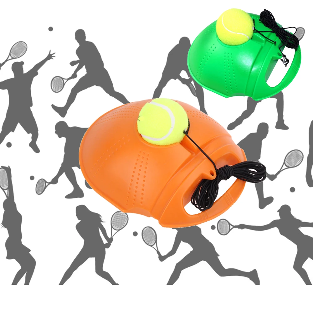 

2018 Top Quality Tennis Training Primary Tool Exercise Tennis Ball Self-study Rebound Ball Tennis Trainer Baseboard dropshipping