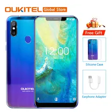 OUKITEL-teléfono móvil U23 de 6,18 pulgadas, 18:9, Android 8,1, MT6763T, Helio P23, ocho núcleos, 6GB de RAM, 64GB de rom, batería de 3500mAh, carga inalámbrica de 16MP, identificación facial