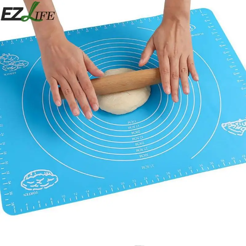 40*30cm Non stick Silicone Mat Heat Resistant Silicone Mat With Scale