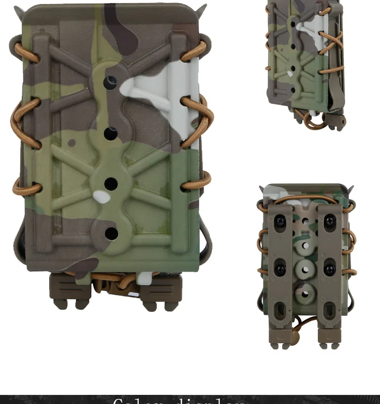 Три солдата тактические Alien Molle M4 Журнал мешки для 5,56/7,62 шнур расширяемые армейские Охотничьи аксессуары
