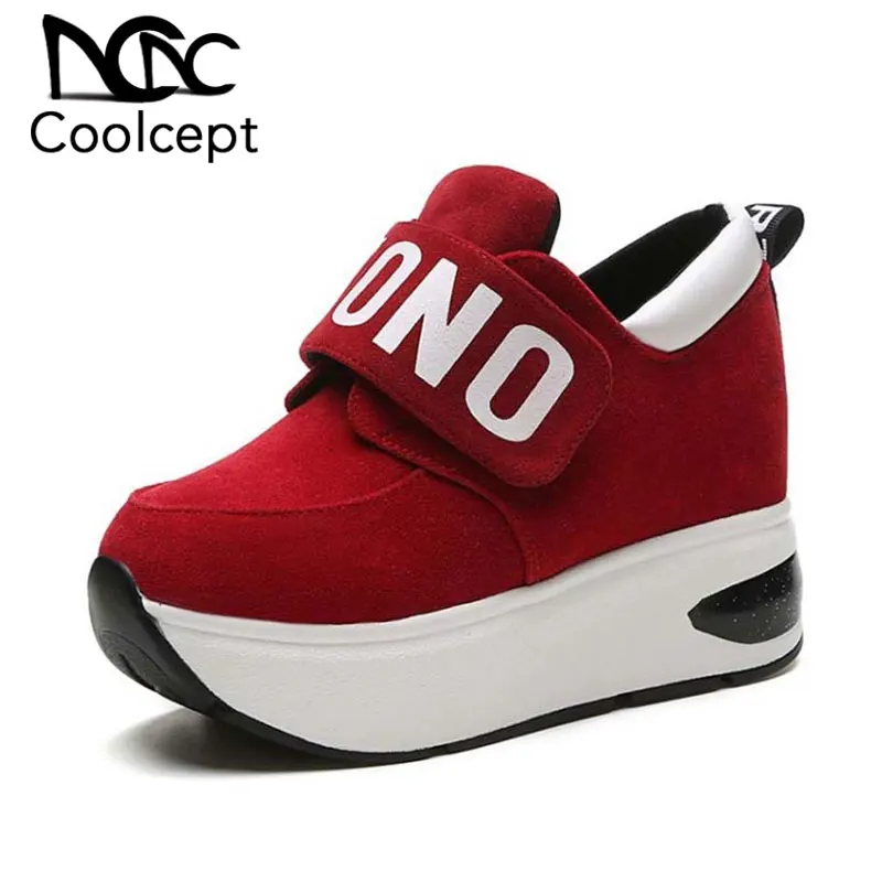 

Coolcept Women High Heel Pumps Round Toe Platform Female Shoes Fashion Calassic Shoes Holidays Club Footwear Size 35-39