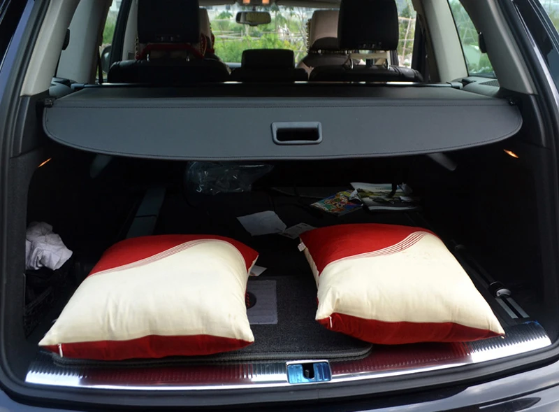 

Aluminium alloy + Fabric Rear Trunk Security Shield Cargo Cover For Audi Q7 2007 2008 2009 2010 2011 2012 2013 2014 2015 2016-17