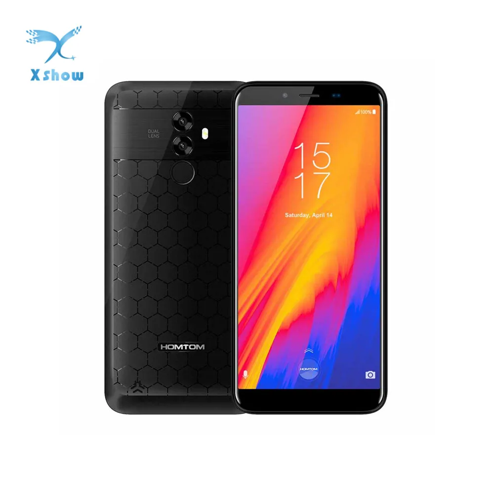 

HOMTOM S99 Face ID 6200mAh 4GB 64GB Smartphone 5.5-Inch Bezel-less 21+2MP Dual Rear Cameras Android 8.0 Fingerprint Mobile Phone