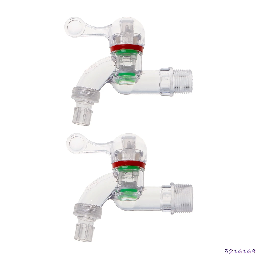 PP Home Replacement Clear Water Tap Faucets for Water Dispenser Washing