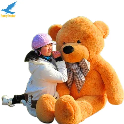 Fancytrader 63'' Pink Color Giant Plush Stuffed Teddy Bear Free Shipping 160cm 4 Colors Available FT90059 (3)