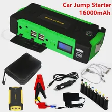 High Power 16000mAh Car Jumper Starter 600A 12V Portable Starting Device Car Charger For Car Battery