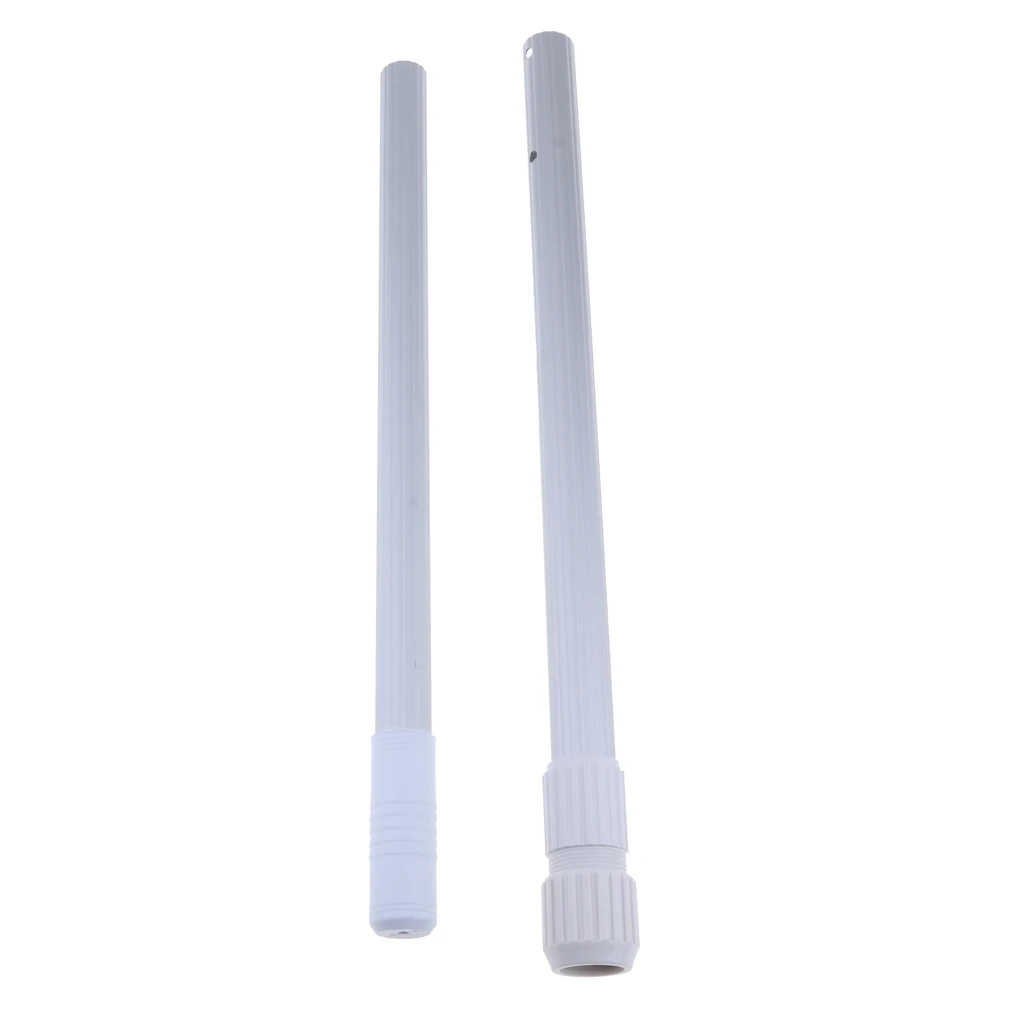 50cm Deep Nets Swimming Pool / Spa Cleaning Leaf Skimmer Net with 2 Stage Telescopic Pole 100cm