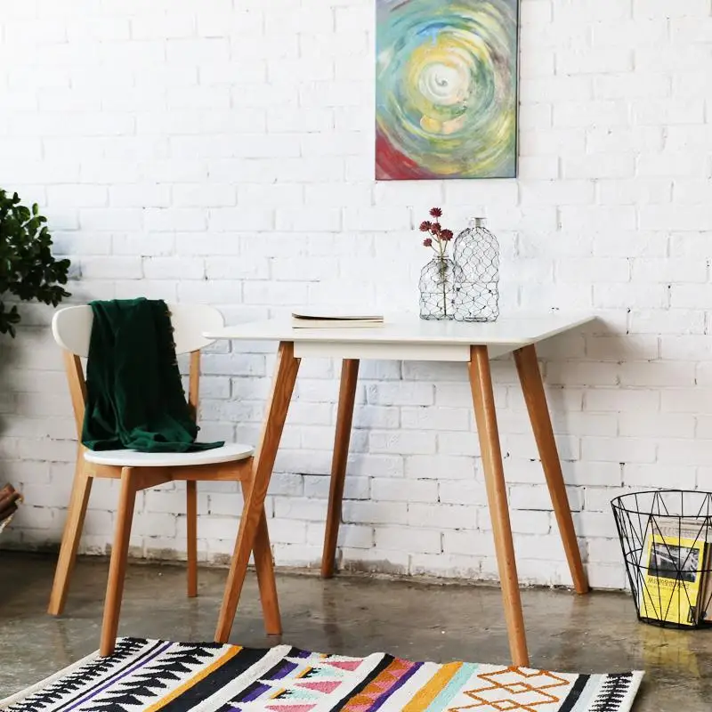 Meja Makan Kitchen Redonda De Salle A Manger Moderne Tavolo Escrivaninha Eet Tafel Wooden Desk Bureau Mesa Comedor Dining Table