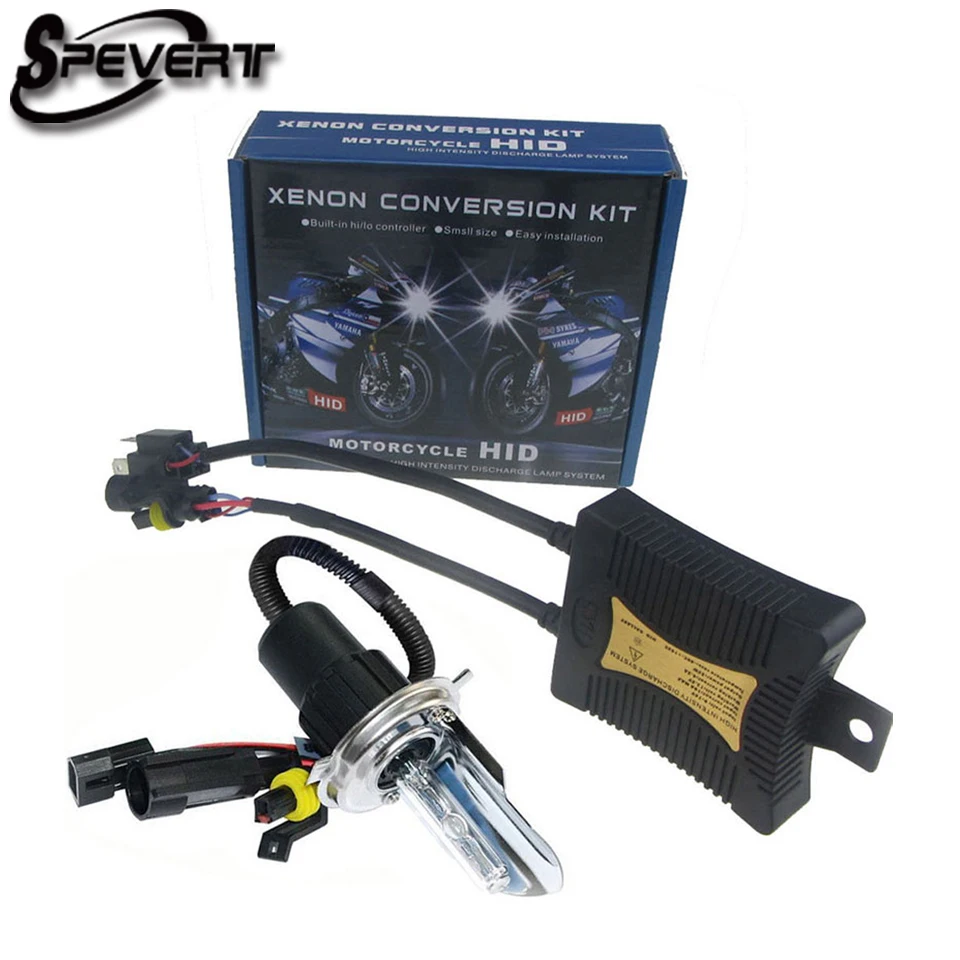 Набор для переоборудования фар мотоцикла и SPEVERT 55W X enon HID H4 лампа Hi/Lo|headlight h4|55w