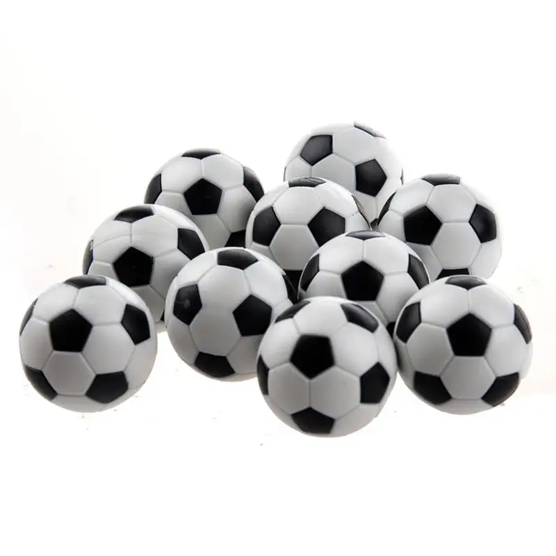 Мини настольный Мячи Пластик мячи спортивные футбольный мяч замена мини Пластик черный и белый