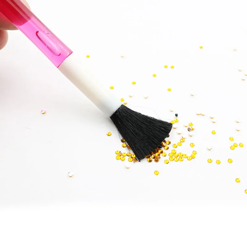 

Dual-ended Dotting Nail Brush Acrylic Sequins Crystal Picker Point Drilling Pen DIY Manicure Tools SSwell