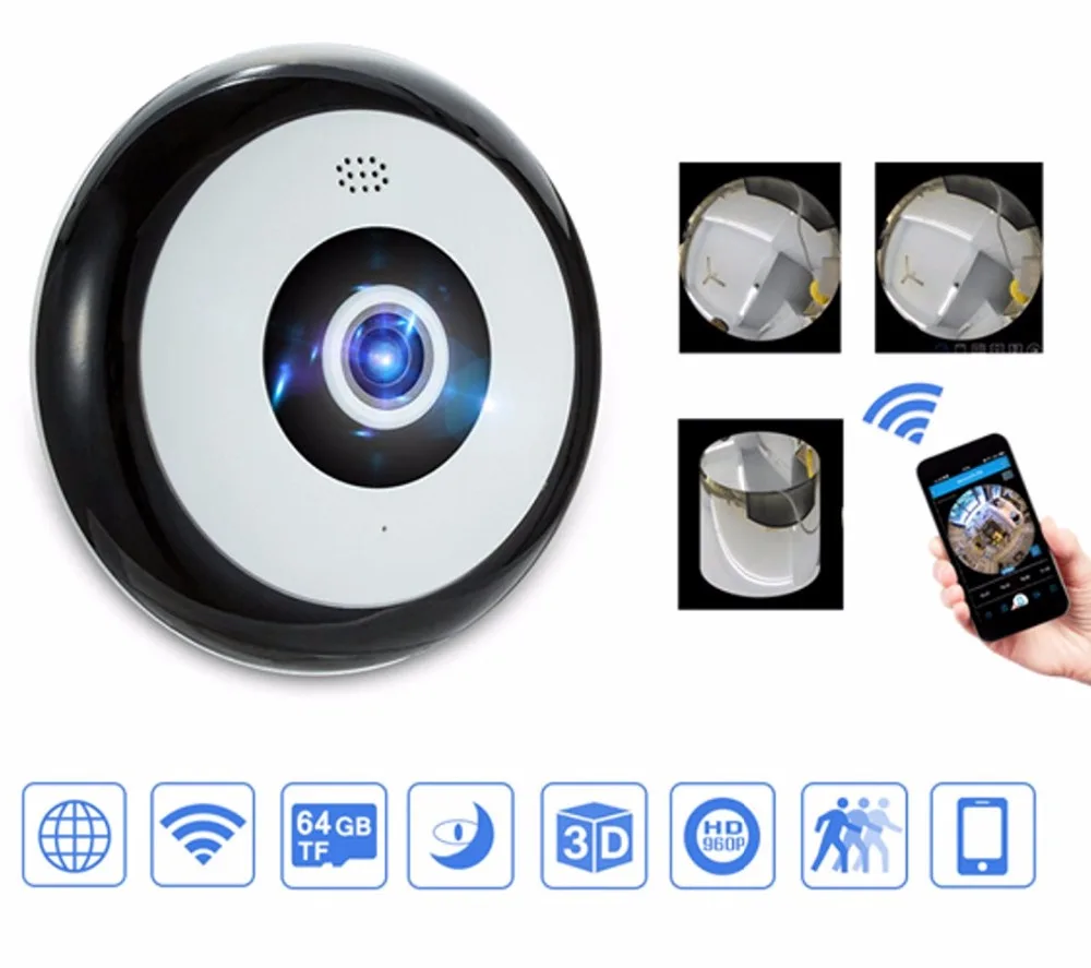 Мини камера видеонаблюдения Kruiq V380 Wi Fi Hd 1080P|surveillance wifi|ip camera wi-fimini cctv |