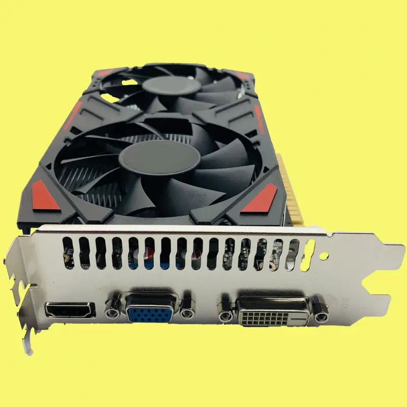 Новый видеокарта Geforce 750Ti 2 ГБ DDR5 Оригинал 750 Ti Гб компьютерный Графический ПК