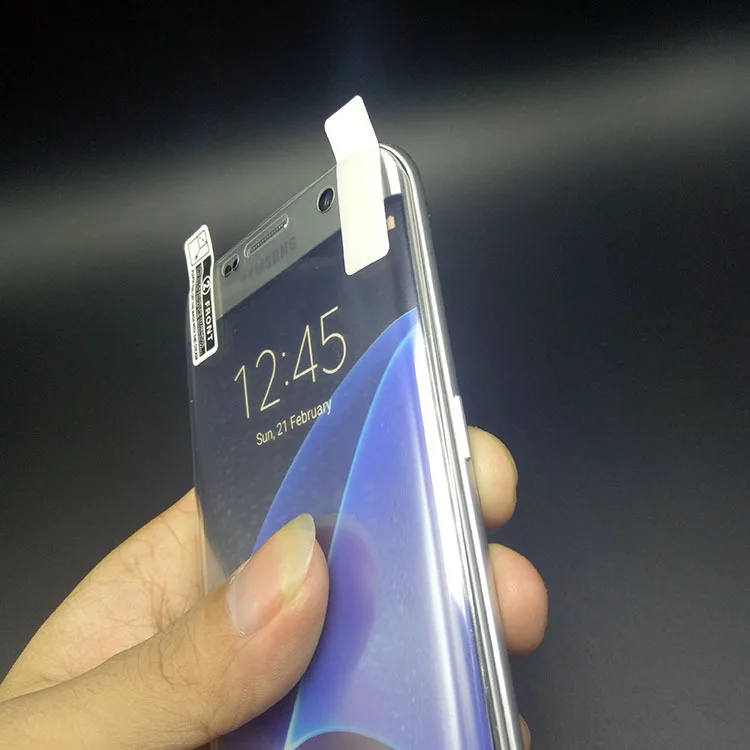Для Samsung Galaxy S9 + S7 Edge S8 Plus S10 Защитная пленка для экрана Pet полное покрытие (не