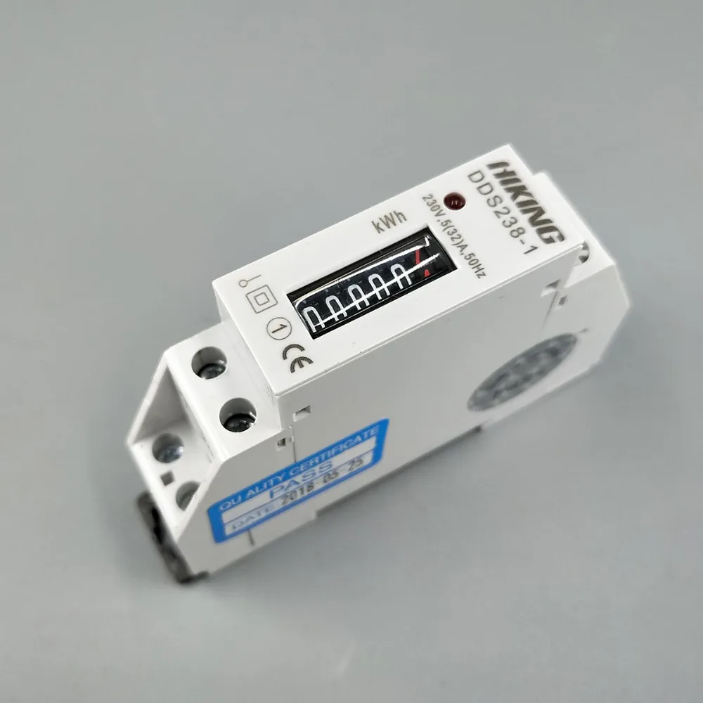 Однофазный измеритель мощности на Din рейку 5(32) 50 Гц 230 В|meter gauge|meter voltageenergie meter |