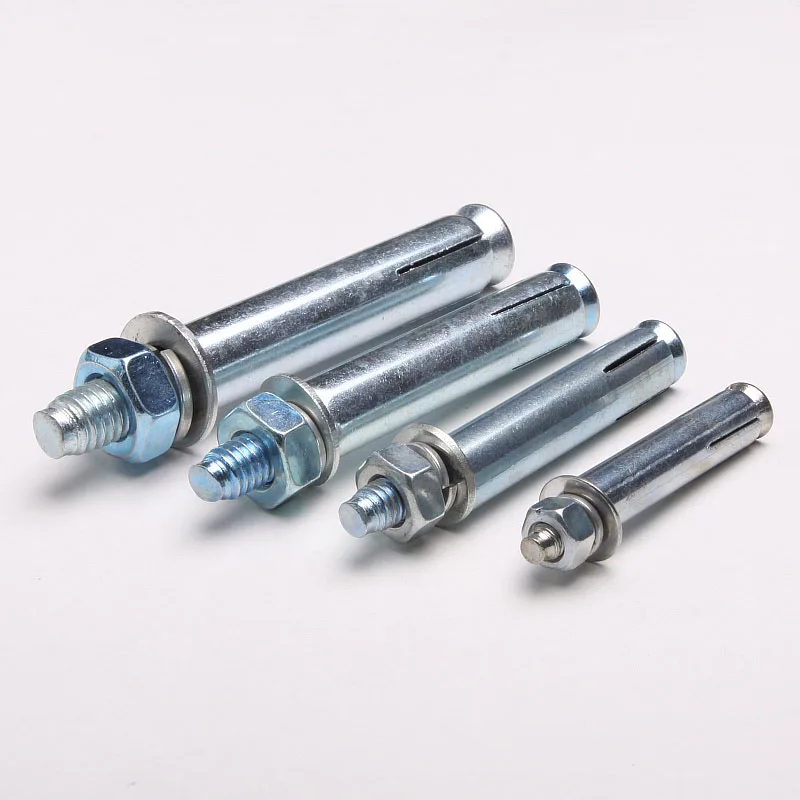 2PCS Low Cost Blue And White Zinc / Expansion Screw / Expansion Bolt