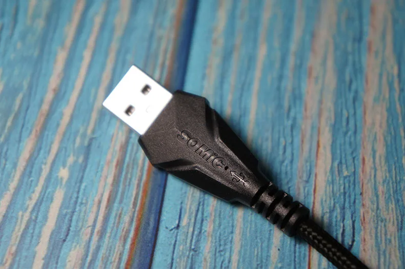 Игровые наушники 7,1 Звуковая гарнитура наушники USB с микрофоном Микрофон PC бас стерео ноутбук бренд somic G949DE