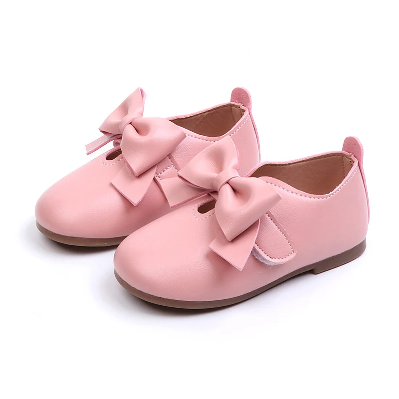 Toddler Girl Leather Shoes Children Fashion Kids Girls Flat Shoes 2019