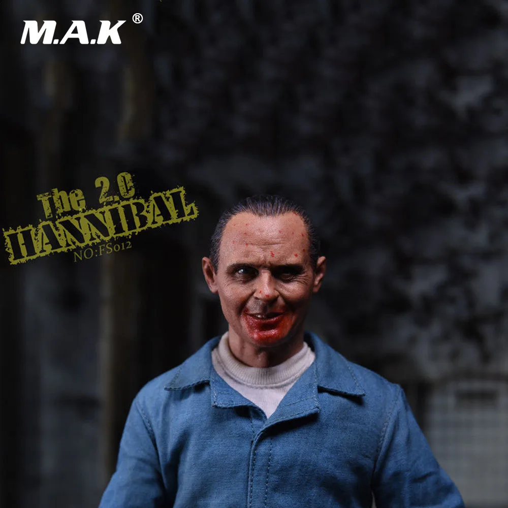 【IN STOCK】1//6 The Silence of The Lambs Dr Hannibal Figure Set 2.0 W// TWO HEADS