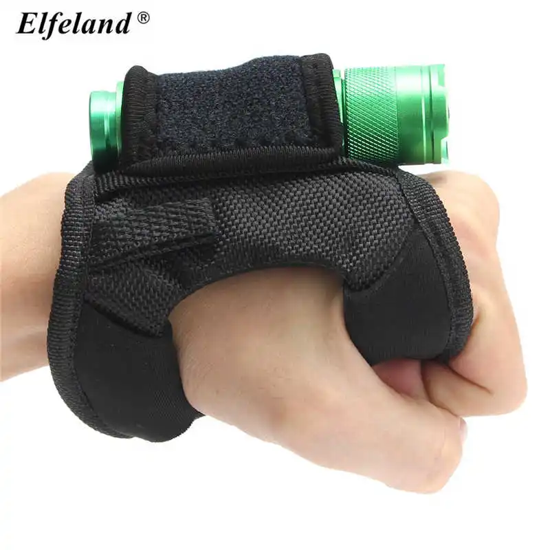 

Durable Hand Free Light Holder Glove portable Diving Dive Underwater Torch holster Flashlight gloves with magic sticker buckle
