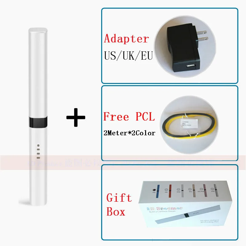 3d white pen