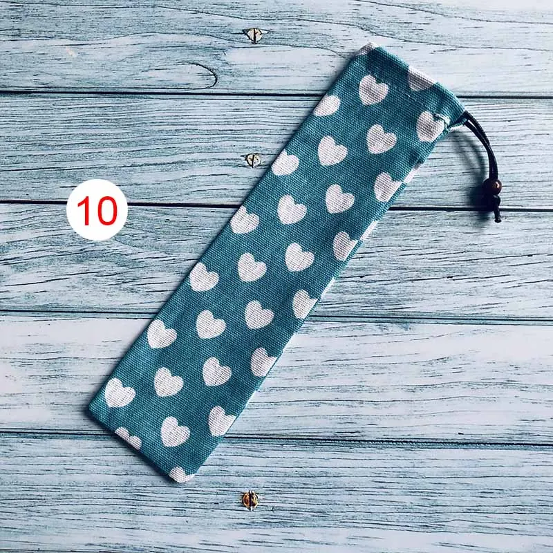 UPORS 100 шт. соломенная сумка соломенный мешочек палочки для еды ложка посуды