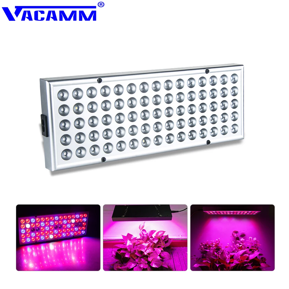 

Vacamm Grow Lighting High Power 25W 75leds Panel Full Spectrum LED Grow Light Lamps For Indoor Greenhouse Grow Tent Plants