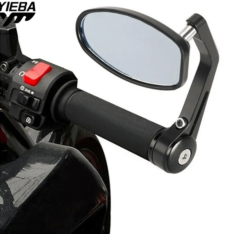 Universal Motorcycle bar end mirror Rear view Side mirrors FOR Kawasaki z800 z1000 Z900 Yamaha TMAX 500 530 KTM DUKE 250 390 200
