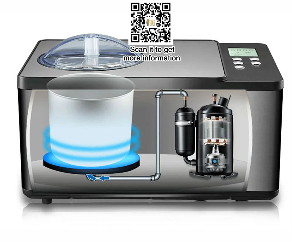 ice cream maker 1.5L 3