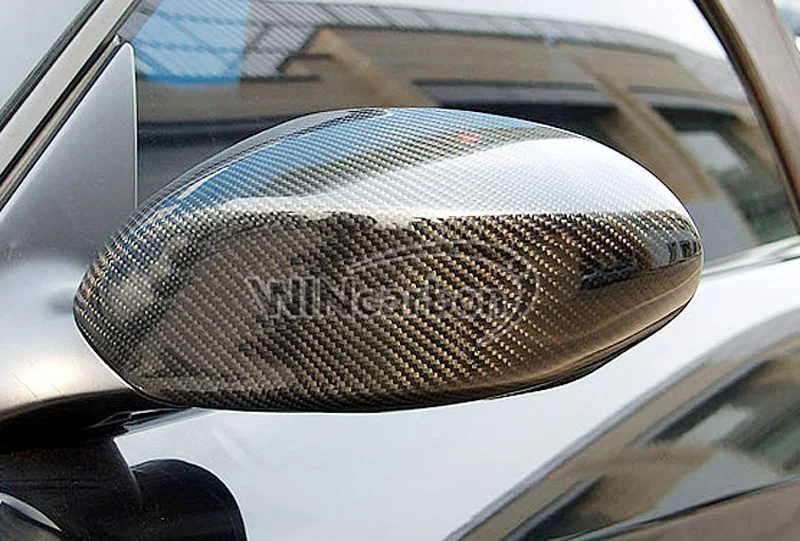 Настоящее углеродного волокна Зеркало Обложки для BMW Z4 E85 02-08