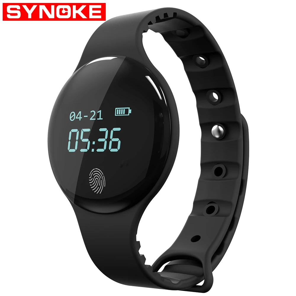 

Synoke Smart Sport Watch Digital Women Lady Heart Rate Monitor Waterproof Relogio Inteligente for Android IOS Android Reloj