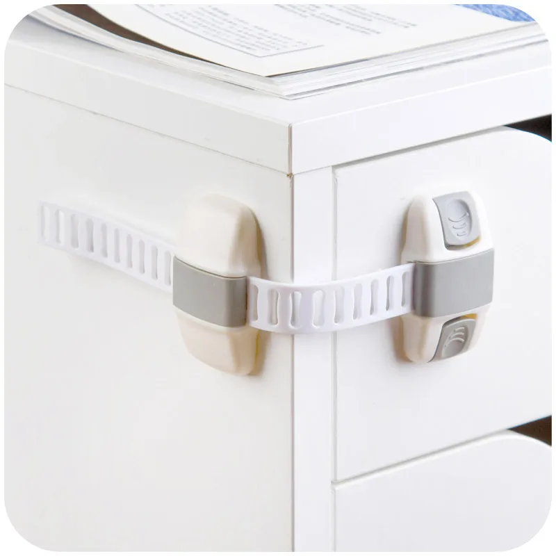 Adjustable Child Safety Locks Latches Securely Shuts Drawer Cupboard
