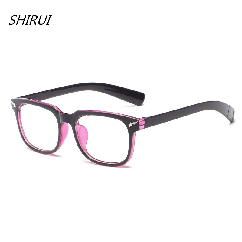 Men Women eyeglasses frames eyewear plain glass spectacle frame plastic
