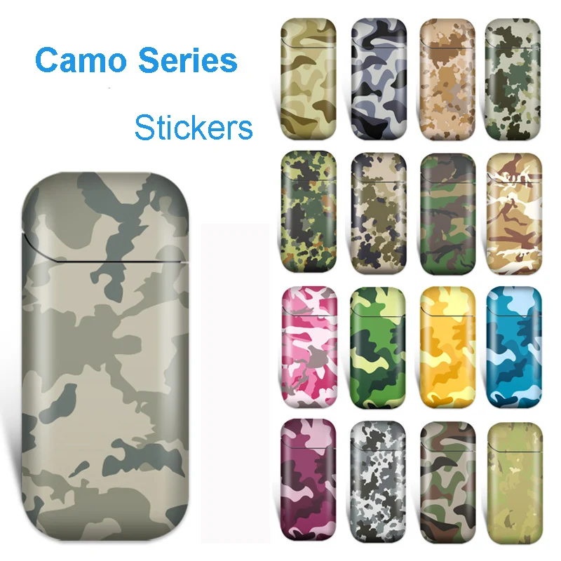 

Hot Sale Camouflage For IQOS Sticker For IQOS 2.4 Plus Decals Skin Stickers Cover Film
