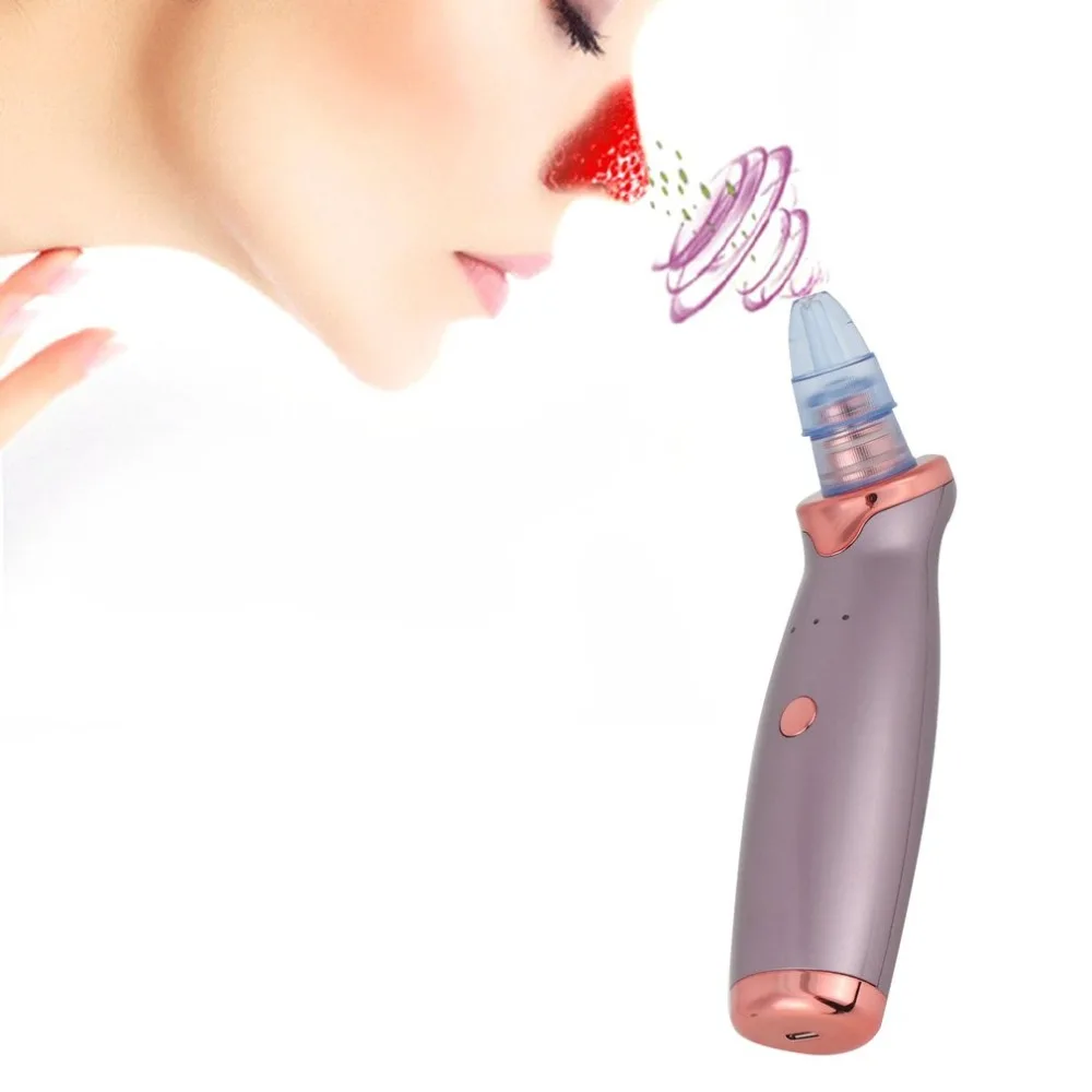 

Electric Facial Pore Cleaner Acne Blackhead Removal Extractor Machine USB Rechargeable Skin Cleaner Beauty Tool Kit