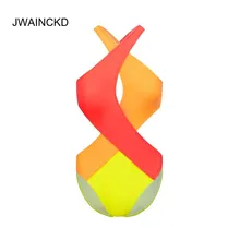 JWAINCKD пикантные Спинки Крест Холтер Плавание одежда Для женщин Плавание костюм женский цельный купальный костюмы лоскутное пляжная одежда дамы Плавание одежда